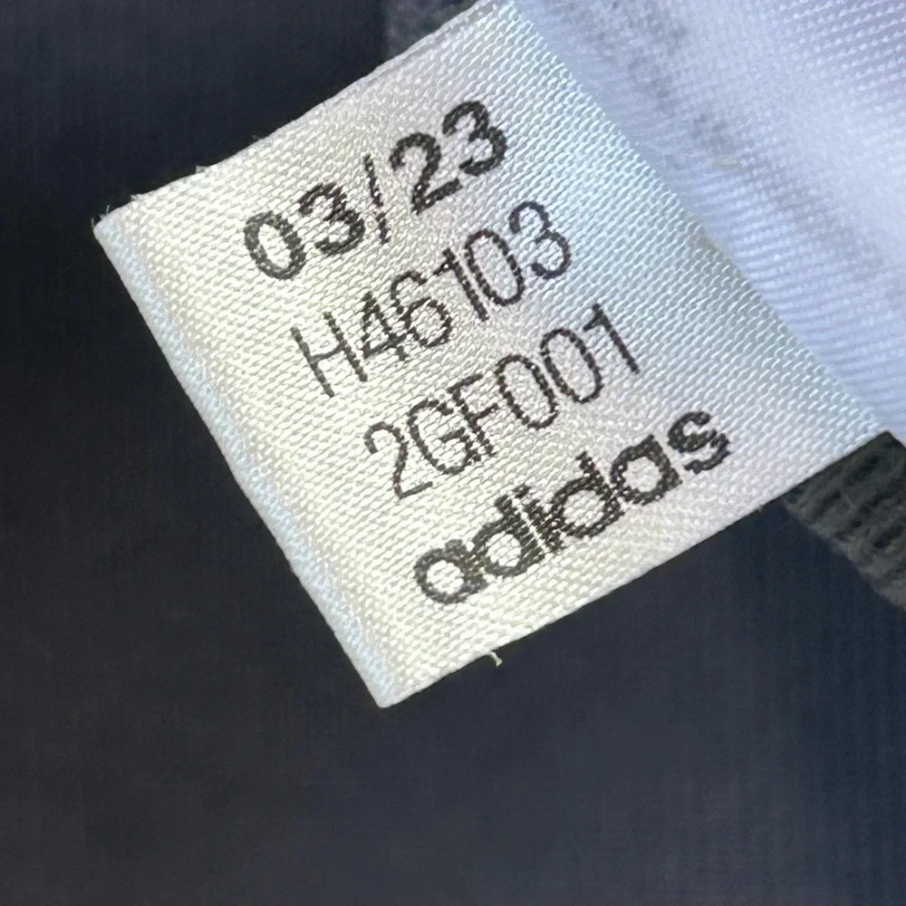 Adidas Track‎ Jacket Mens LT Gray Full Zip 3-Stripes Athletic Training H46103
